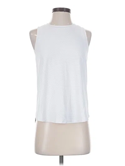 Pre-owned Calia Sleeveless T-shirt In White
