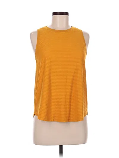 Pre-owned Calia Sleeveless T-shirt In Yellow