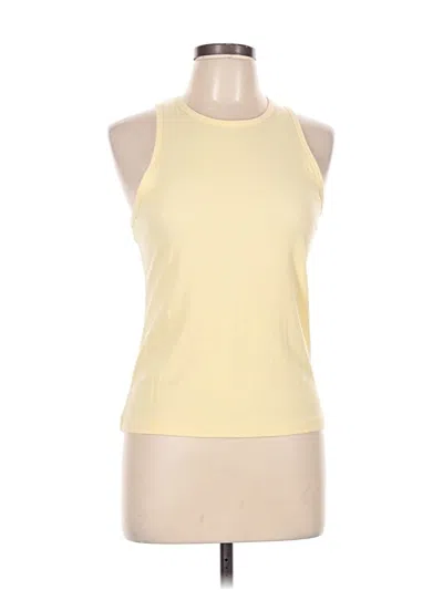 Pre-owned Calia Sleeveless T-shirt In Yellow