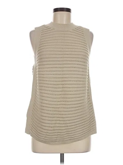 Pre-owned Calia Sweater Vest In Tan