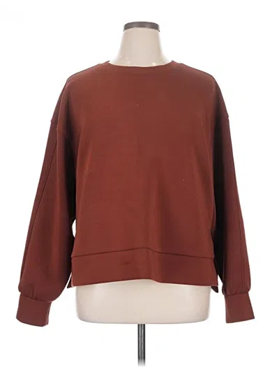 Pre-owned Calia Sweatshirt In Brown