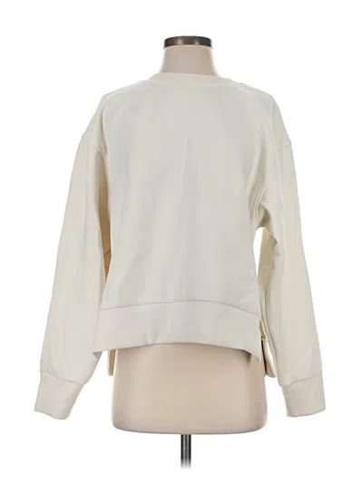 Pre-owned Calia Sweatshirt In Ivory