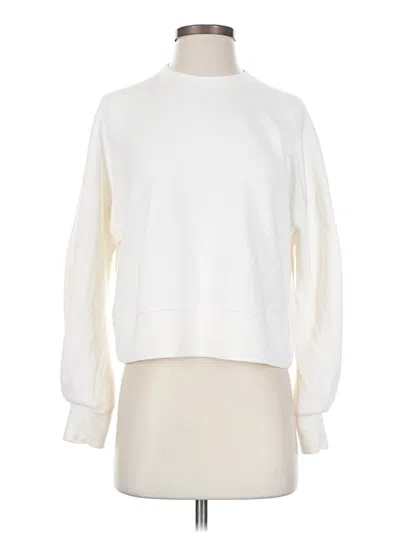 Pre-owned Calia Sweatshirt In White