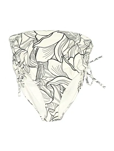Pre-owned Calia Swimsuit Bottoms In White