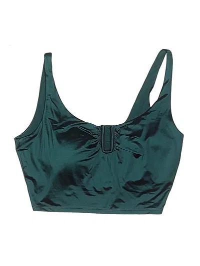 Pre-owned Calia Swimsuit Top Green Swimwear
