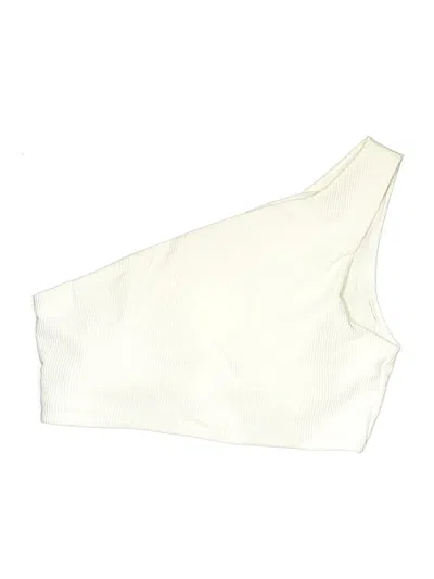 Pre-owned Calia Swimsuit Top White Swimwear
