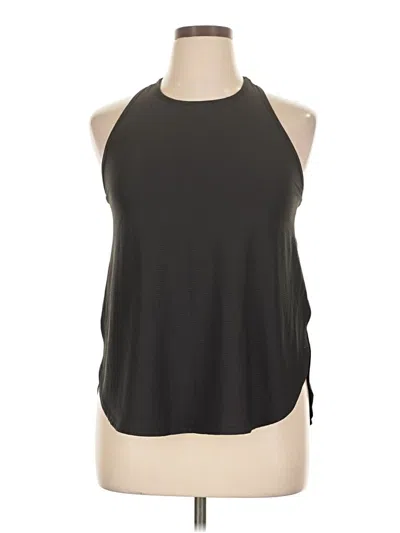 Pre-owned Calia Tank Top Black Halter Neckline Tops