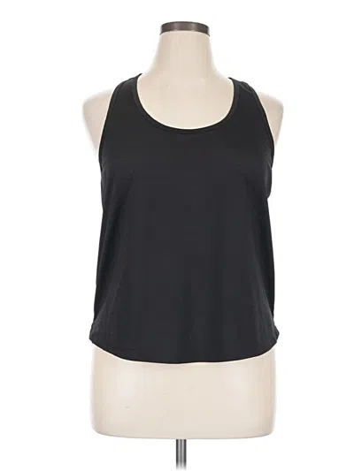 Pre-owned Calia Tank Top Black Halter Neckline Tops