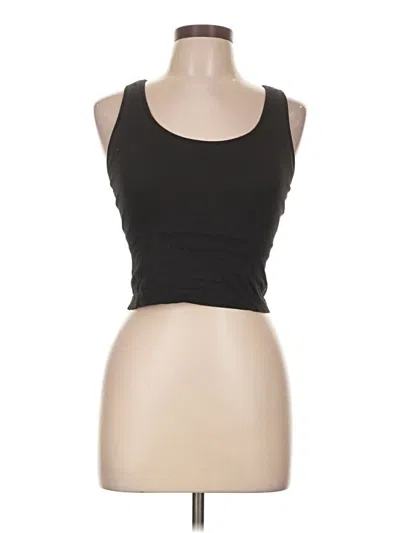 Pre-owned Calia Tank Top Black Strapless Neckline Tops