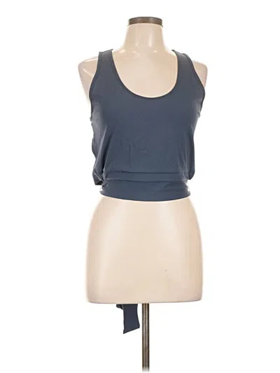 Pre-owned Calia Tank Top Blue Halter Neckline Tops