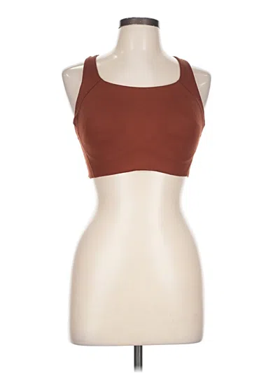Pre-owned Calia Tank Top Brown Halter Neckline Tops