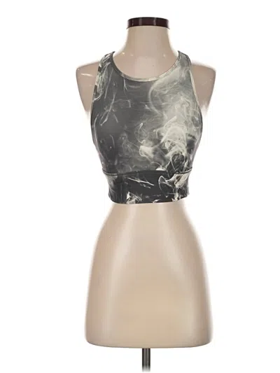 Pre-owned Calia Tank Top Gray Halter Neckline Tops