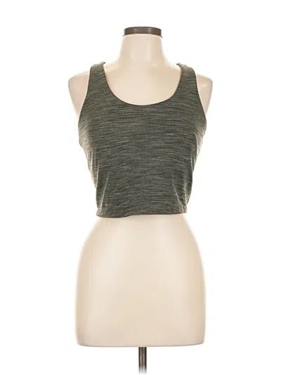 Pre-owned Calia Tank Top Green Halter Neckline Tops
