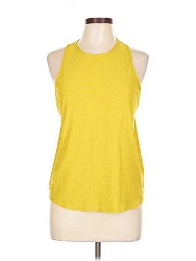 Pre-owned Calia Tank Top Green Halter Neckline Tops