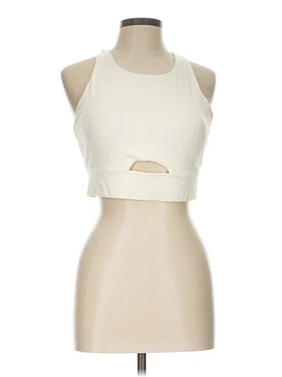 Pre-owned Calia Tank Top Ivory Halter Neckline Tops