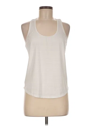 Pre-owned Calia Tank Top Ivory Halter Neckline Tops