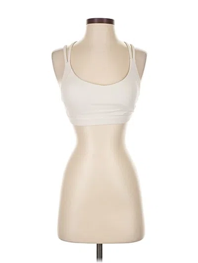 Pre-owned Calia Tank Top Ivory Strapless Neckline Tops In White