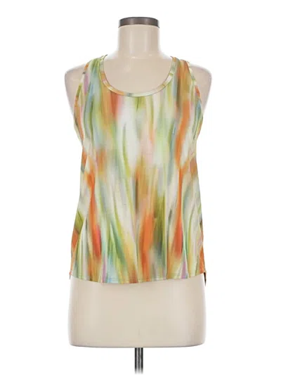 Pre-owned Calia Tank Top Orange Halter Neckline Tops