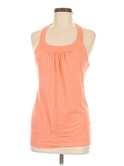 Pre-owned Calia Tank Top Orange Halter Neckline Tops