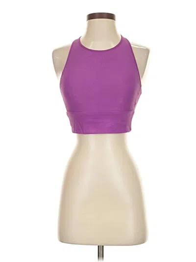 Pre-owned Calia Tank Top Purple Halter Neckline Tops