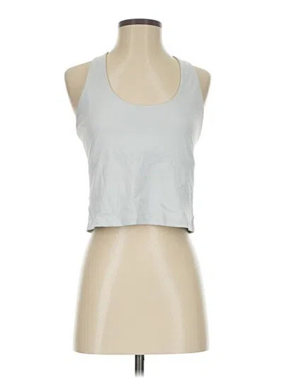 Pre-owned Calia Tank Top Silver Halter Neckline Tops
