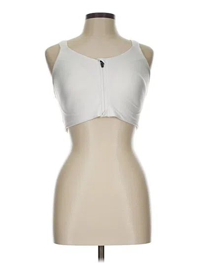 Pre-owned Calia Tank Top Silver Strapless Neckline Tops