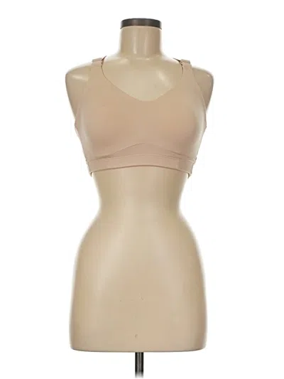 Pre-owned Calia Tank Top Tan Halter Neckline Tops In Brown