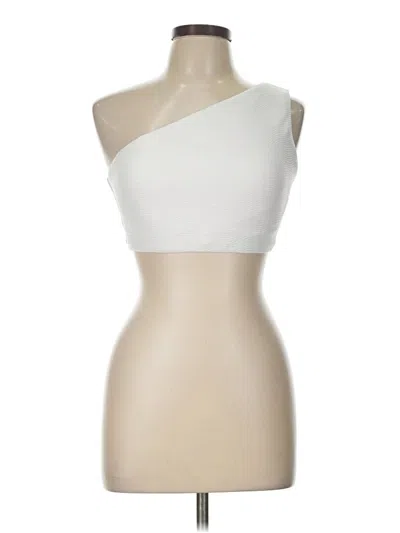 Pre-owned Calia Tube Top Ivory One Shoulder Neckline Tops
