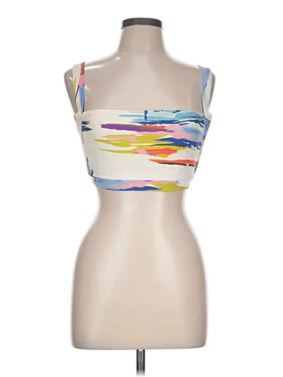 Pre-owned Calia Tube Top Ivory Strapless Neckline Tops