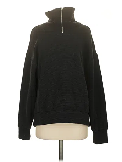 Pre-owned Calia Turtleneck Sweater In Black