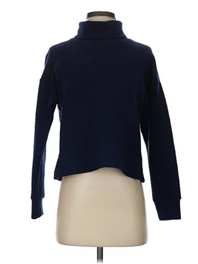 Pre-owned Calia Turtleneck Sweater In Blue