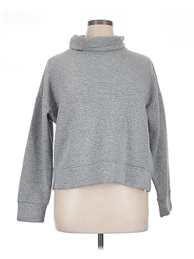Pre-owned Calia Turtleneck Sweater In Gray