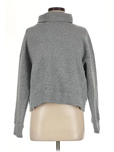 Pre-owned Calia Turtleneck Sweater In Gray