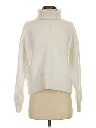 Pre-owned Calia Turtleneck Sweater In Ivory