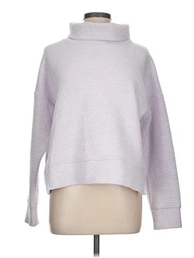 Pre-owned Calia Turtleneck Sweater In Purple