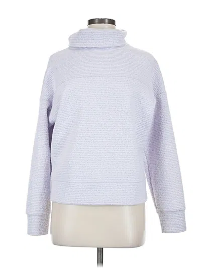 Pre-owned Calia Turtleneck Sweater In Purple