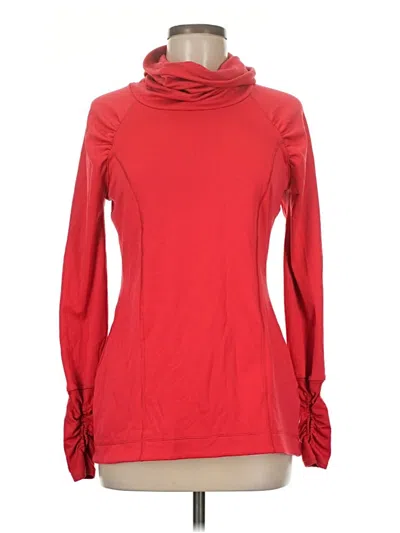 Pre-owned Calia Turtleneck Sweater In Red