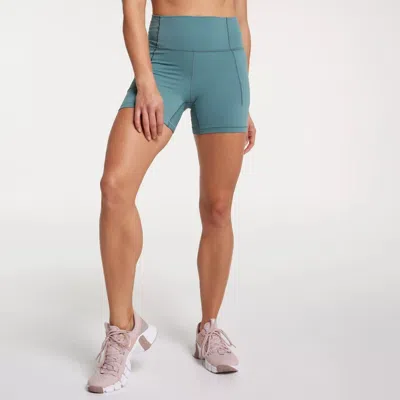 Calia Women's  Inspire Bike Shorts Puya Stretch 5" Inseam Active Srt144 In Green