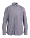 Caliban 820 Man Shirt Midnight Blue Size 15 ¾ Cotton In Black