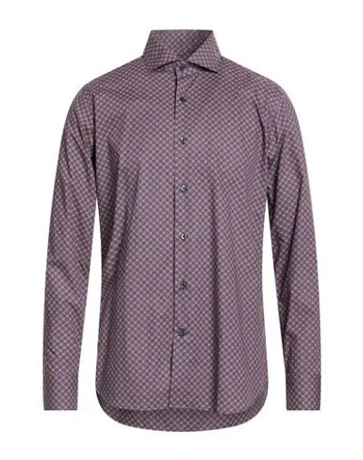 Caliban Man Shirt Blue Size 15 ¾ Cotton In Multi