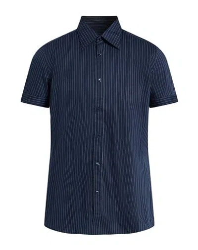 Caliban Man Shirt Midnight Blue Size 15 ½ Cotton, Polyamide, Elastane