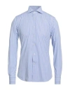 Caliban Man Shirt Sky Blue Size 15 ½ Cotton In Blue