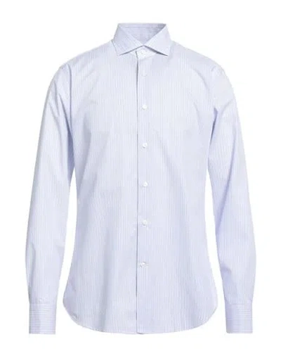 Caliban Man Shirt Sky Blue Size 16 ½ Cotton