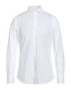 Caliban Man Shirt White Size 16 Cotton In White