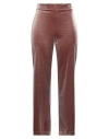 Caliban Rue De Mathieu Edition Rue De Mathieu Edition Woman Pants Light Brown Size 10 Polyester, Elastane In Beige