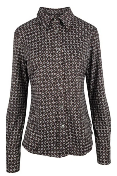 Caliban Shirts Brown In Multi