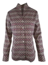 Caliban Shirts Pink/bordeaux