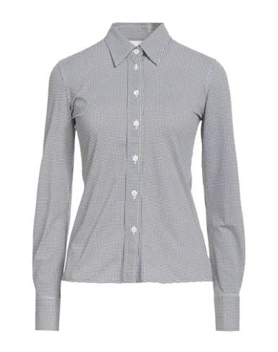Caliban Skin Like Woman Shirt Black Size 8 Polyamide, Elastane In Gray