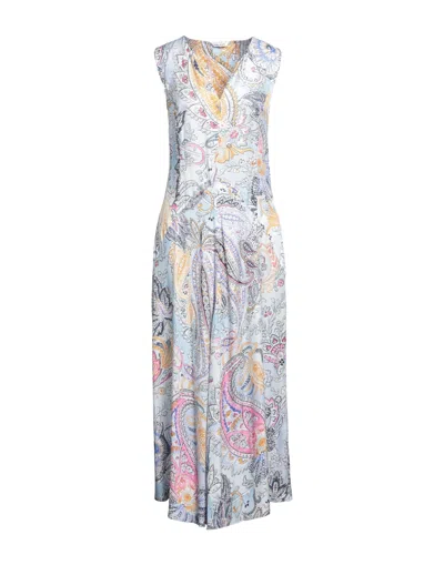 Caliban Long Dresses In Blue