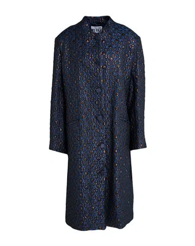 Caliban Woman Midi Dress Tomato Red Size 8 Polyamide, Elastane In Blue